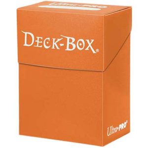 Ultra Pro Deck Box Solid Orange