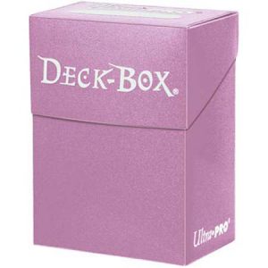 Ultra Pro Deck Box Solid Pink