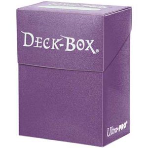 Ultra Pro Deck Box Solid Purple