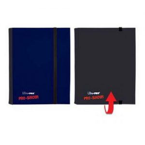 Ultra Pro Pro-Binder 4 Pocket Flip Blue And Black