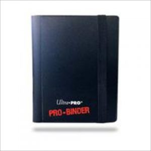 Ultra Pro Pro-Binder 2 Pocket Black