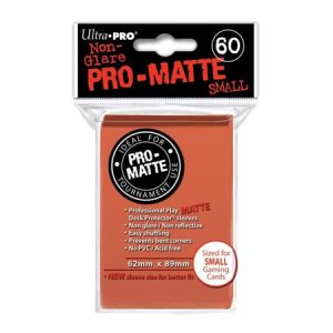 Ultra Pro Pro-Matte Small Deck Protectors Peach (60)