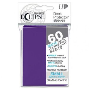 Ultra Pro Pro-Matte Eclipse Small Deck Protector Sleeves Royal Purple (60)