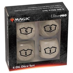 Ultra Pro Magic The Gathering Deluxe Loyalty Dice White
