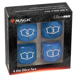 Ultra Pro Magic The Gathering Deluxe Loyalty Dice Blue