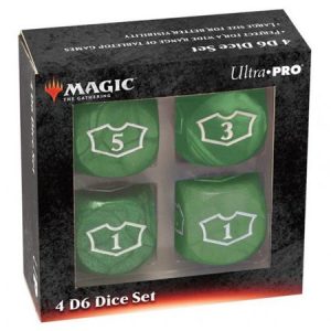 Ultra Pro Magic The Gathering Deluxe Loyalty Dice Green
