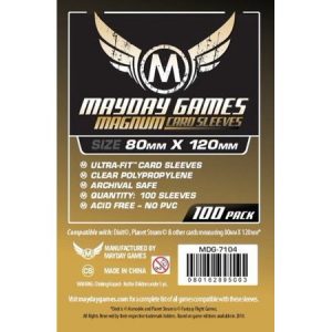Mayday Card Sleeves Magnum Gold Du it 80 X 120mm (100)