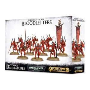 Warhammer 40000 / Age Of Sigmar Daemons Of Khorne Bloodletters