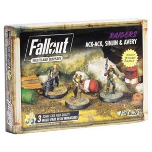 Fallout Wasteland Warfare Ack-Ack, Sinjin, & Avery