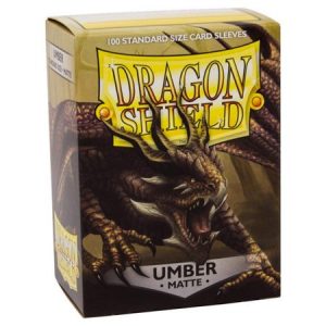 Dragon Shield Sleeves Standard Matte Umber