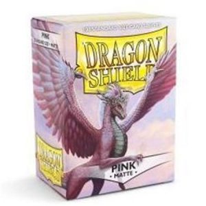 Dragon Shield Sleeves Standard Matte Pink
