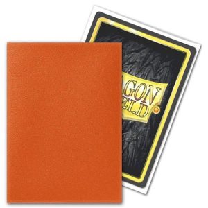 Dragon Shield Sleeves Standard Matte Tangerine
