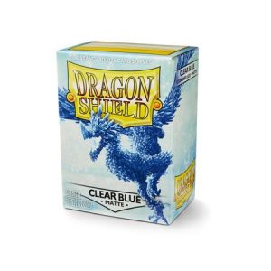 Dragon Shield Sleeves Standard Matte Clear Blue