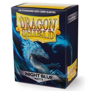 Dragon Shield Sleeves Standard Matte Night Blue