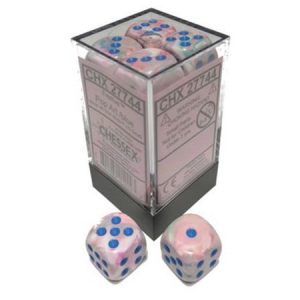 Chessex 16mm D6 Festive Pop Art/Blue