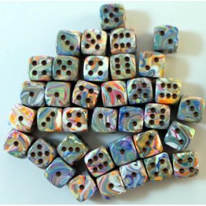 Chessex 12mm D6 Festive Vibrant/brown