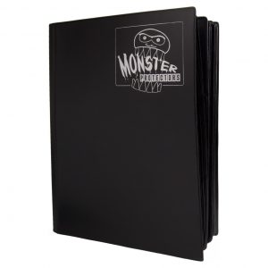 Mega Monster Binder 9 Pocket Matte Black