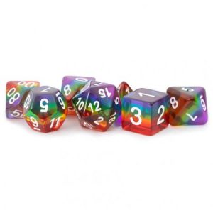 MDG 7-Die Set 16mm Translucent Rainbow