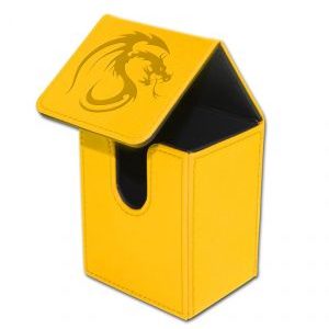 BCW Deckbox Deck Case LX Yellow Classic