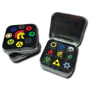 Legion Iconic Dice Tin D6 9-Die Assortment