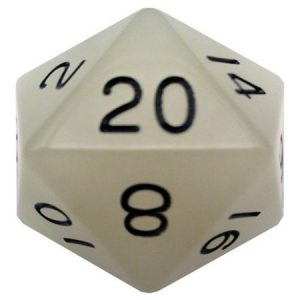 MDG 35mm D20 Glow Clear/Black