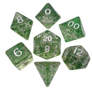 MDG 7-Die Set Ethereal 10mm Green/White