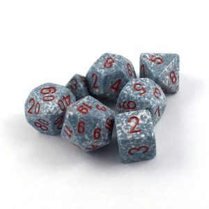 Chessex 7 Die Set Speckled Air