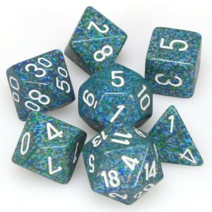 Chessex 7 Die Set Speckled Sea