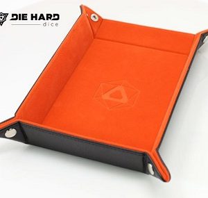 Die Hard Dice Tray Rectangular Orange