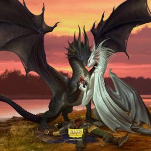 Dragon Shield Playmat Valentine Dragons