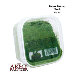 The Army Painter Battlefields Scatter Basing Material Grass Green