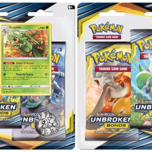 Pokémon Sun & Moon 10 Unbroken Bonds 3-Booster Blister