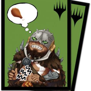 Ultra Pro Deck Protectors MTG Planeswalker Chibi Sleeves Garruk I’m Starving (100)