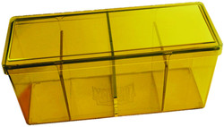 Dragon Shield 4-Compartment Deckbox Yellow