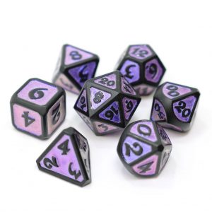 Die Hard Dice 7 Die Set Mythica Dreamscape Nightshade