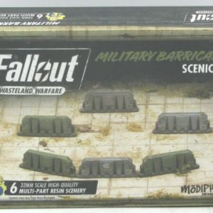 Fallout Wasteland Warfare Military Barricades Scenic Set