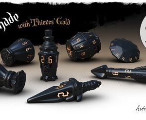 Poly Hero Dice Rogue 7-Dice Set Nightshade