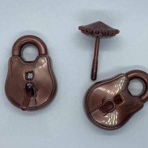 Poly Hero Dice Rogue D20 Lock And Pick Set Stout Bronze