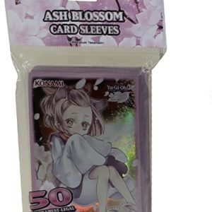Konami Yu-Gi-Oh! Card Sleeves Ash Blossom (50 count)