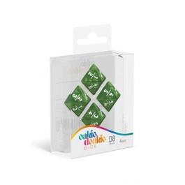 Oakie Doakie Dice 18mm 4d8 Goyf Marble Green