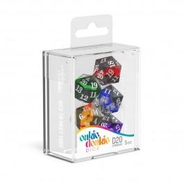 Oakie Doakie Dice 22mm 5d20 Spindown Enclave Assortment