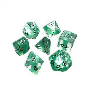 Gate Keeper Games 7-Die Set Neutron Mint