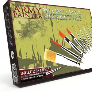 The Army Painter Wargames Mega Brush Set