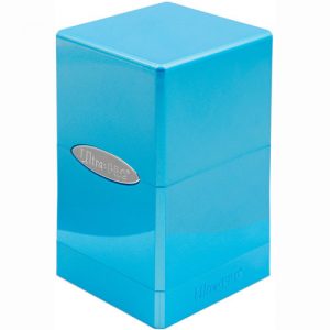 Ultra Pro Deckbox Satin Tower Hi Gloss Topaz