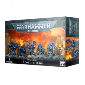 Warhammer 40000 Space Marines Devastator Squad
