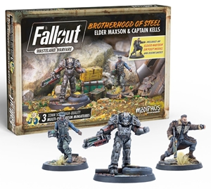 Fallout Wasteland Warfare Brotherhood Of Steel Elder Maxson & Captain Kells