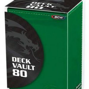 BCW Deckbox Deck Vault LX80 Green