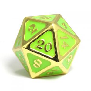 Die Hard Dice D20 Dire AfterDark Neon Wild