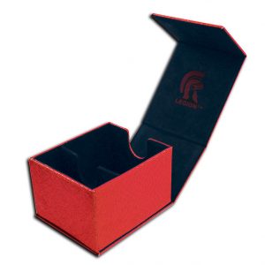 Legion Deckbox Dragonhide Hoard Plus Red