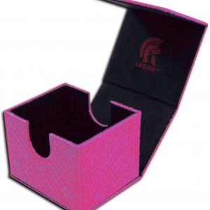 Legion Deckbox Hoard V2 Dragonhide Pink